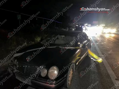 Պռոշյան գյուղում «Mercedes»–ը վրաերթի է ենթարկել հետիոտնին, որը հիվանդանոցում մահացել է
