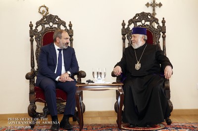 Пашинян: У Гарегина II есть ребенок – он не должен быть Католикосом