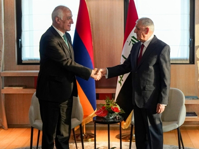 Armenia, Iraq presidents touch upon regional developments