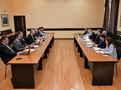 ՊԵԿ նախագահը հյուրընկալել է ԱՄՀ հայաստանյան առաքելության ղեկավար Ալեքսանդր Ֆերենց Թիմանին
