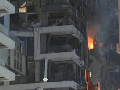 Израиль сообщает, что пострадали гражданские объекты, в многоэтажном доме под завалами находятся люди