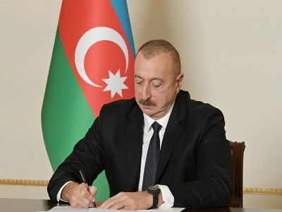 Ալիևը հաստատել է Չինաստանի հետ միջազգային մուլտիմոդալ տրանսպորտի վերաբերյալ համաձայնագիրը
