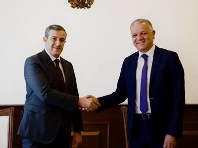 Глава Высшего судебного совета Армении обсудил с послом ЕС реформы в сфере правосудия
