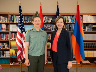 Yana Simonyan to be the first female Armenian cadet to attend West Point