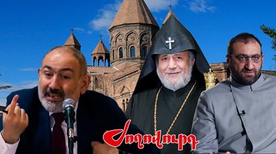 «Жоховурд»: Власти намерены добиться ухода Католикоса, в противном случае он тоже окажется в тюрьме