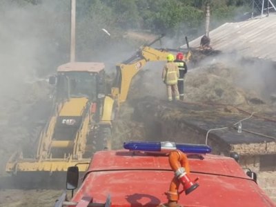Հրդեհ Ուշի գյուղում