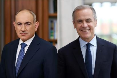 Nikol Pashinyan to Mark Carney: Canada's support for Armenia's territorial integrity deserves special appreciation