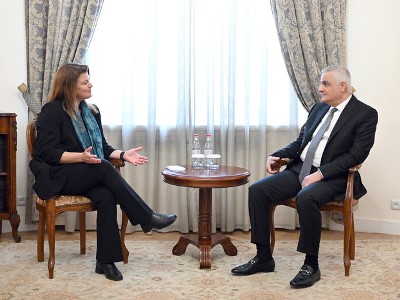 Մհեր Գրիգորյանը Դանիայի դեսպանի հետ քննարկել է համագործակցությունը բարձր տեխնոլոգիաների ոլորտում