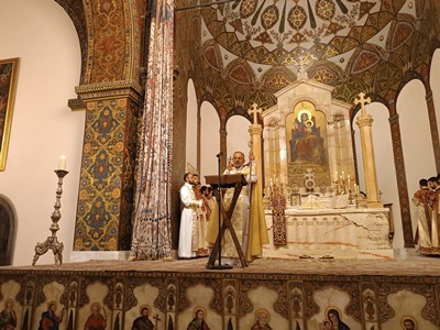 Թշնամին հայերին դատում է, որովհետև նրանք իրենց անձով վկայում են Արցախի անկախության իրավունքի մասին. Վրթանես Սրբազան