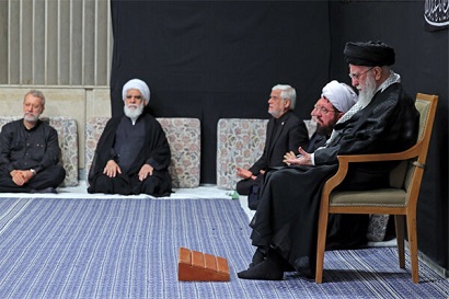 Iran's supreme leader appears in public for the first time since the war with Israel