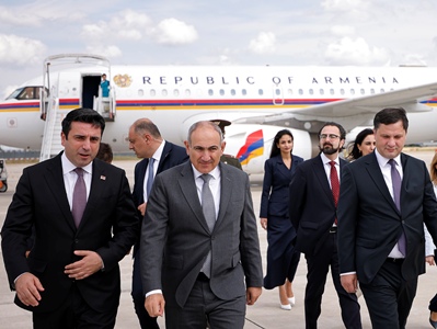 Փաշինյանը աշխատանքային այցով ժամանել է Փարիզ