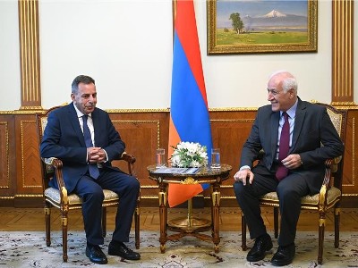 Վահագն Խաչատուրյանն ընդունել է Հայաստանի արդյունաբերողների և գործարարների միության փոխնախագահին