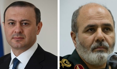 Secretaries of Security Council of Armenia and Supreme National Security Council of Iran discuss regional events