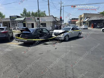 Մասիսում բախվել են 2 «Mercedes»-ներ. կա վիրավոր