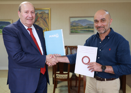 Amio Era-ն Գյումրիում. համագործակցություն Շիրակի Միքայել Նալբանդյանի անվան պետական համալսարանի հետ