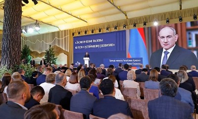 Փաշինյանը ելույթ է ունեցել Բնության և շրջակա միջավայրի պաշտպանությանը նվիրված միջազգային համաժողովում