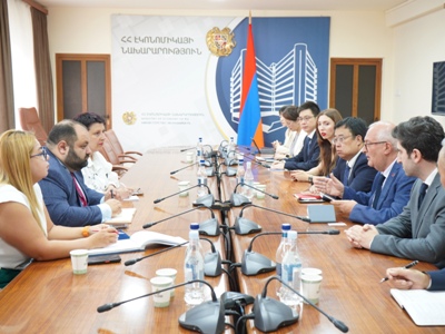 Էկոնոմիկայի փոխնախարարը և Շանհայի պատվիրակությունը քննարկել են գործարար կապերի զարգացման հեռանկարները