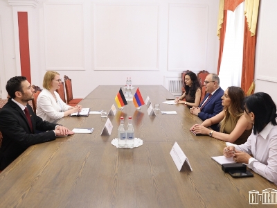 ԱԺ-ում Գերմանիայի դեսպանի հետ հանդիպմանը քննարկվել են ՀՀ քաղաքացիների համար ԵՄ վիզաների ազատականացմանն առնչվող հարցեր