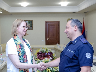 Քննչական կոմիտեի նախագահ Արթուր Պողոսյանն ընդունել է ՀՀ-ում Գերմանիայի դեսպանին