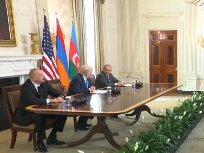 Aliyev and Trump sign memorandum of understanding
