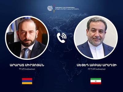 Глава МИД Армении поблагодарил иранского коллегу