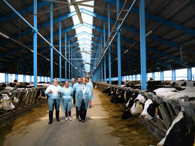 Yeremyan Farm Hosts German Ambassador to Armenia
