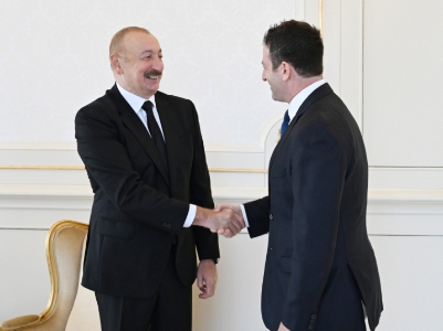 Ալիևն ընդունել է Goldman Sachs Group Inc.-ի գլոբալ հարցերով նախագահին