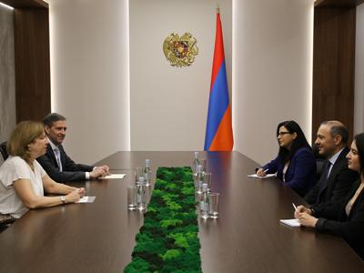 Armen Grigoryan, Kristina Kvien discuss Armenia-Azerbaijan agreements