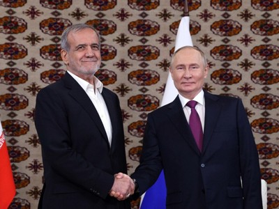 Russia, Iran presidents discuss developments in South Caucasus