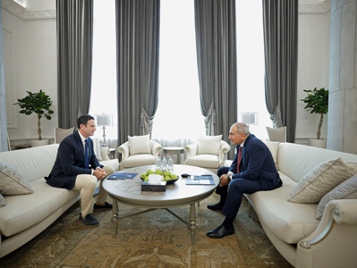 Փաշինյանը Goldman Sachs-ի գլոբալ հարցերով նախագահի հետ քննարկել է ներդրումային ծրագրերի իրականացման հնարավորությունները
