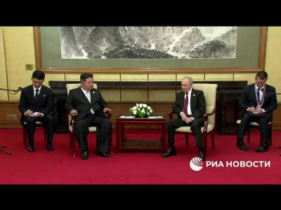 Путин в Пекине провел встречу с лидером Северной Кореи