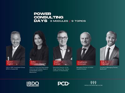Power Consulting Days-ում համաշխարհային բանախոսներն իրենց մտքերը կներկայացնեն ֆինանսների ու ներդրումների մասին