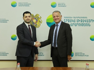 ՇՄ նախարարը Մարագոսի հետ քննարկել է կանաչ անցման, վերականգնվող էներգիայի ծրագրերում համագործակցությունը