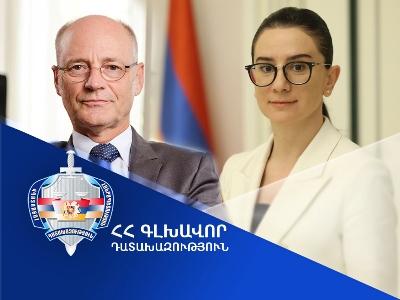 Աննա Վարդապետյանը իր շվեյցարացի գործընկերոջ հետ քննարկել է միջազգային-իրավական համագործակցության հնարավորությունները