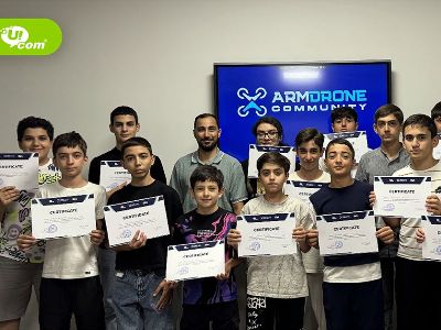 Ucom supports ArmDrone Community in teaching technologies of the future