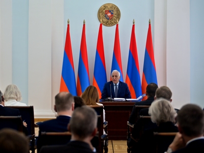 ՀՀ նախագահը ՆԱՏՕ-ում հավատարմագրված դեսպանների հետ քննարկել է գործընկերության օրակարգի առանցքային հարցերը