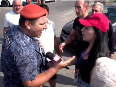 Дело о нападении на журналистку служащего отряда «красные береты» рассмотрит суд Чаренцавана