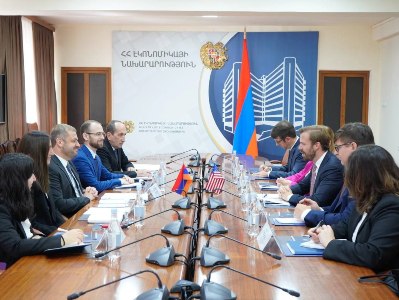 Պապոյանն ԱՄՆ պետքարտուղարության պաշտոնյայի հետ քննարկել է TRIPP–ի ծրագիրն ու ենթակառուցվածքները