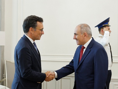 Armenia PM receives NATO Parliamentary Assembly president