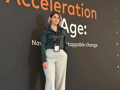 Ինեսսա Հայրապետյանը RiskX 2025 by Mastercard-ի շրջանակում ներկայացրել է Կոնվերս Բանկի փորձառությունը