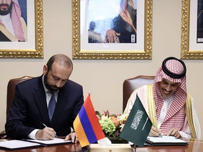 Հայաստանի և Սաուդյան Արաբիայի ԱԳ նախարարները ստորագրել են քաղաքական խորհրդակցությունների մասին փոխըմբռնման հուշագիր