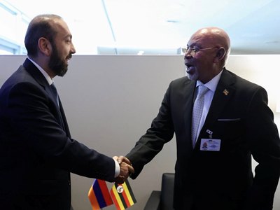 Foreign Minister of Uganda  welcomed the agreements reached in Washington on August 8