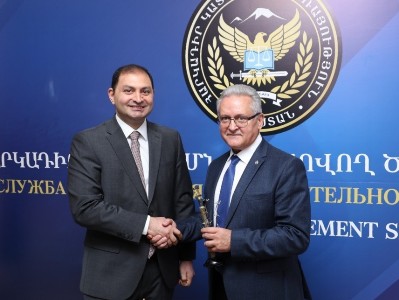 Գլխավոր հարկադիր կատարողն ընդունել է ՌԴ դատական կարգադրիչների դաշնային ծառայության պատվիրակությանը