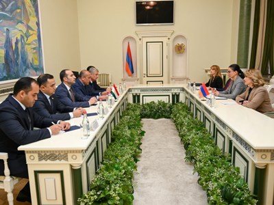 Վարդապետյանն ընդունել է Տաջիկստանի ֆինանսական վերահսկողության և կոռուպցիայի դեմ պայքարի գործակալության պատվիրակությանը