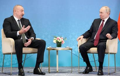 Kremlin optimistic about Putin-Aliyev meeting