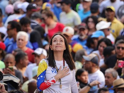 2025 Nobel Peace Prize awarded to Venezuela politician Maria Corina Machado