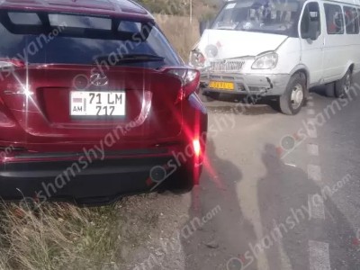Սպիտակ-Վանաձոր ավտոճանապարհին բшխվել են Toyota-ն և մարդատար «Գազել»-ը․ կա 7 վիրшվոր