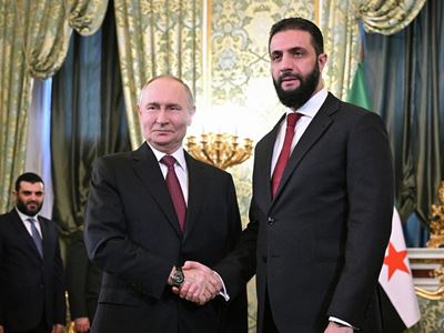 Russia’s Putin reminds Syria’s new president of longstanding friendly relations between their countries