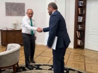 Աշխատանքային հանդիպում Գևորգ Պապոյանի հետ. վարչապետը տեսանյութ է հրապարակել