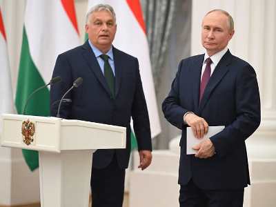 Путин и Орбан обсудили встречу в Будапеште